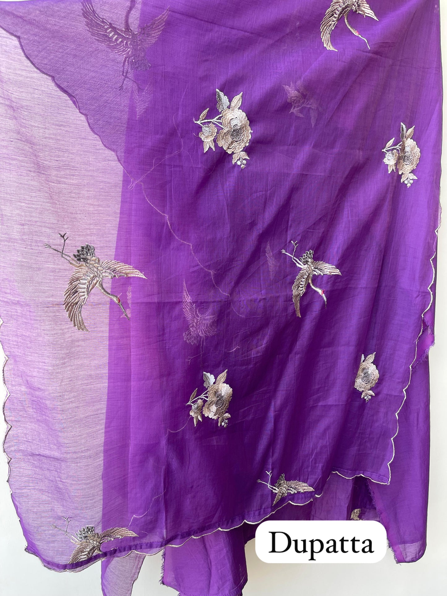 Mul Chanderi Unstitched Ladies Suit RC18848 – view 3