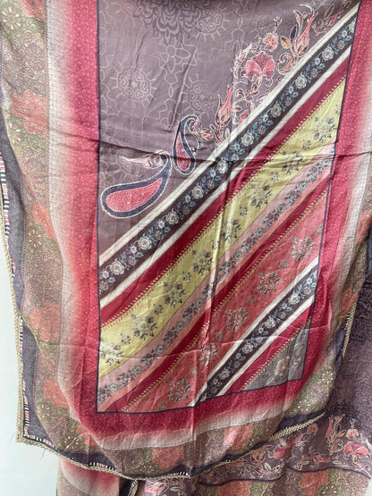 Muslin Printed Unstitched Ladies Suit RC18819 – view 6