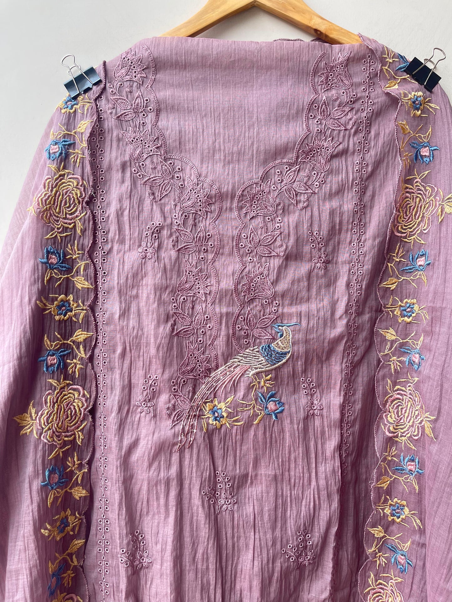 Mul cotton fabric unstitched ladies suit Rc19063