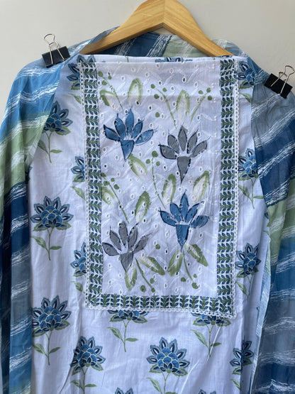 Cotton printed unstitched ladies suit Rc18941