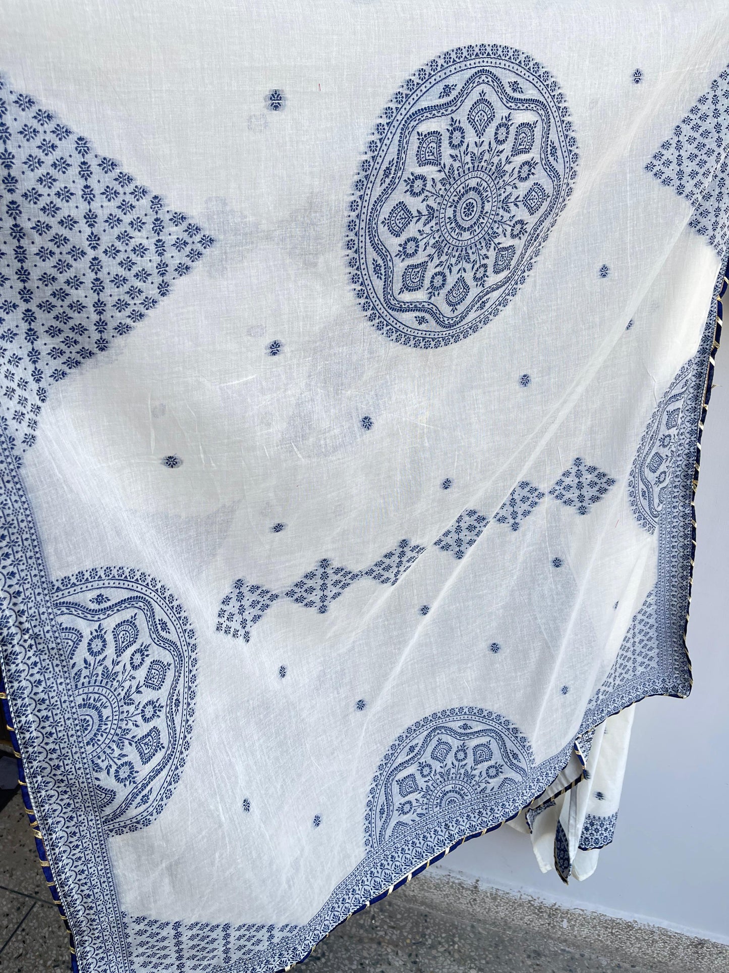 Cotton printed unstitched ladies suit Rc18370