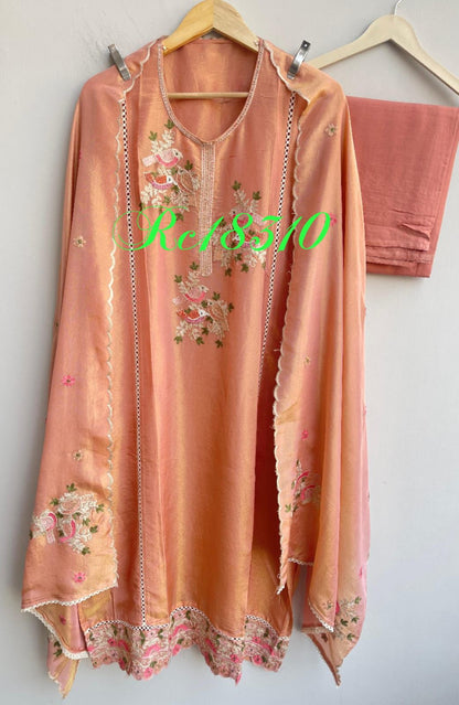 Shimmer Silk Unstitched Ladies Suit RC-18310 (c) – view 6