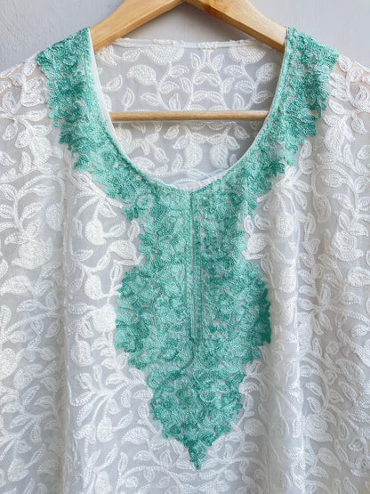 Resham Embroidered Ladies Readymade Kurta RC-18426 (a) – view 3