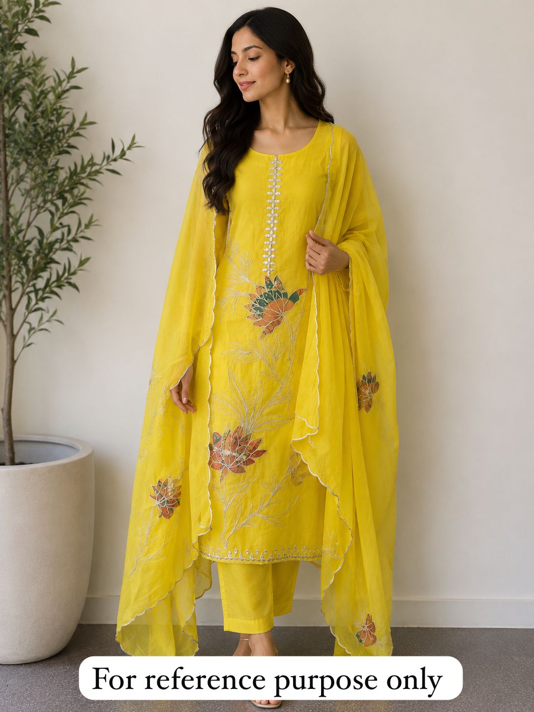Mul chanderi unstitched ladies suit Rc18829