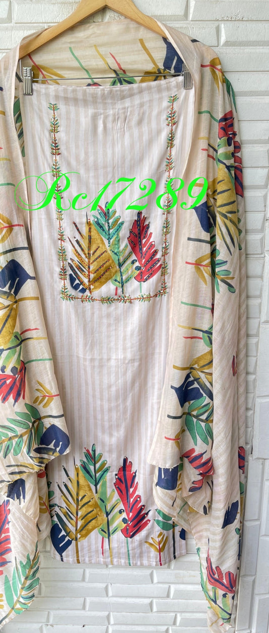 Cotton Unstitched Ladies Suit RC-17289 – view 2