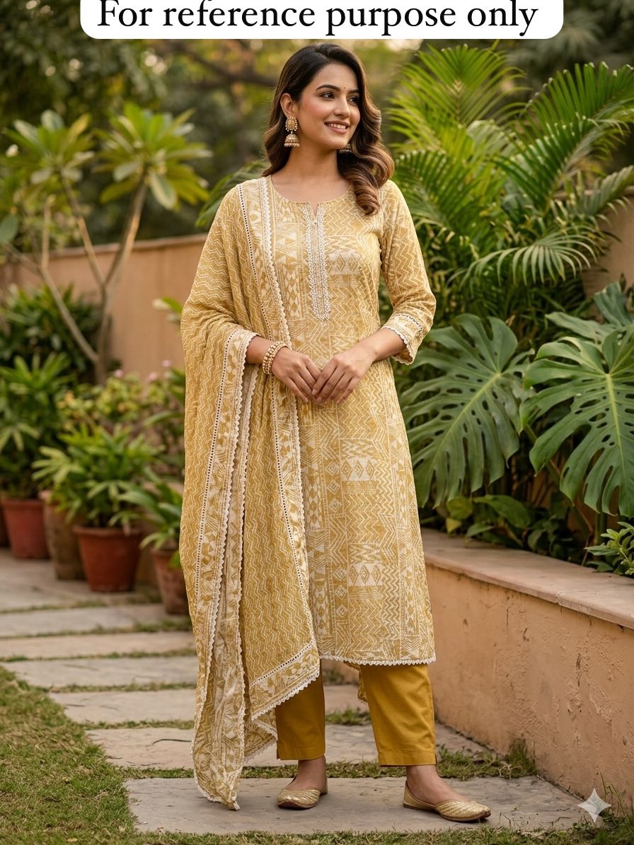 Soft cotton printed unstitched ladies suit Rc18931 (a)