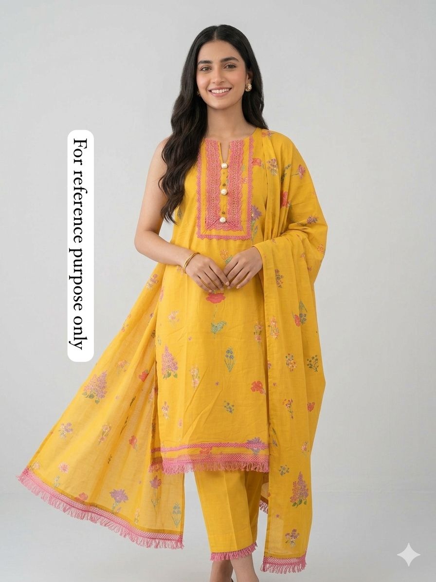 Cotton Printed Unstitched Ladies Suit RC-18893 – view 5