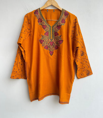 Kashmiri pheron short kurta coord set Rc18361 (a)