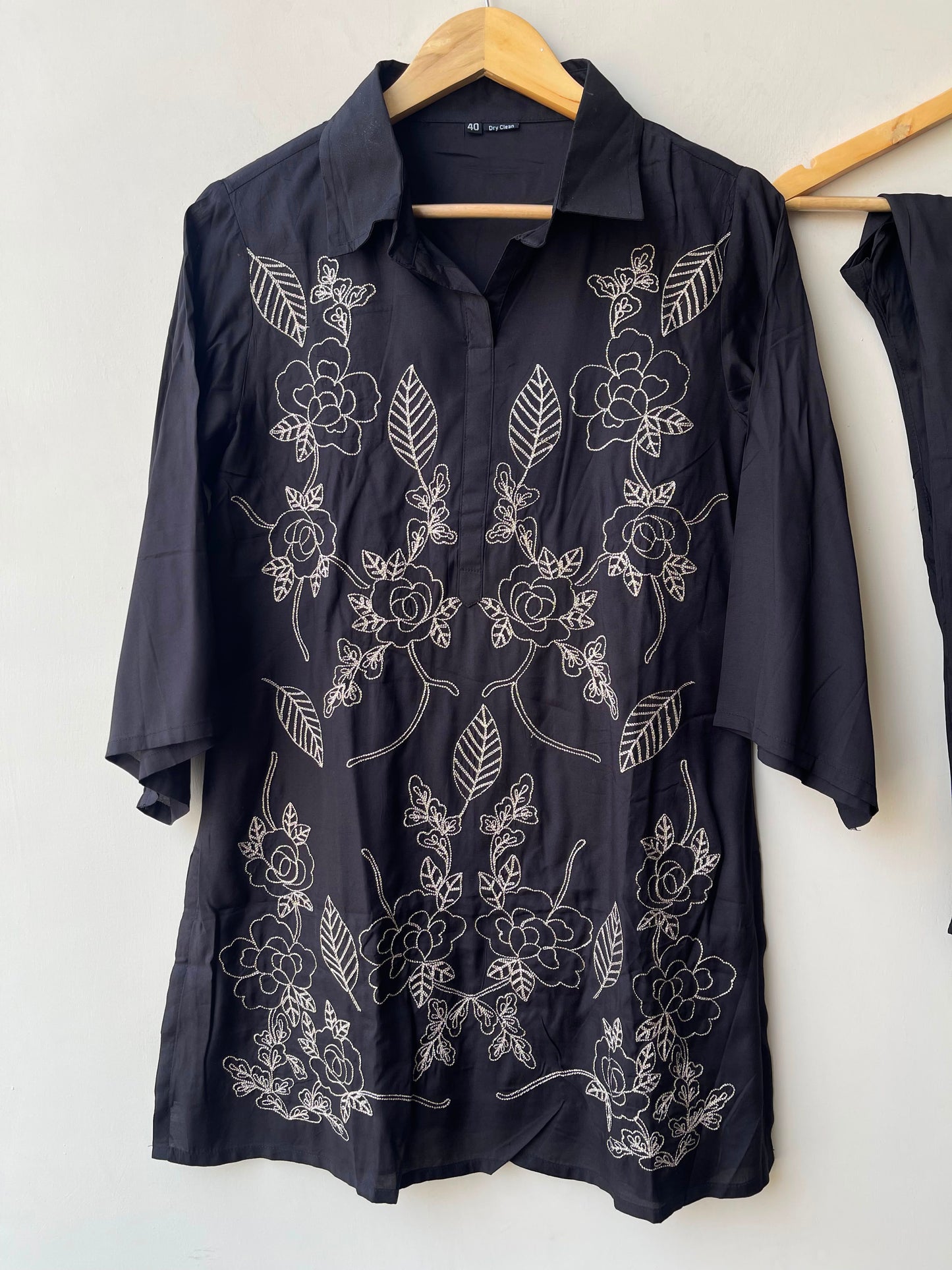 Imported silk stitched ladies coord set Rc19107