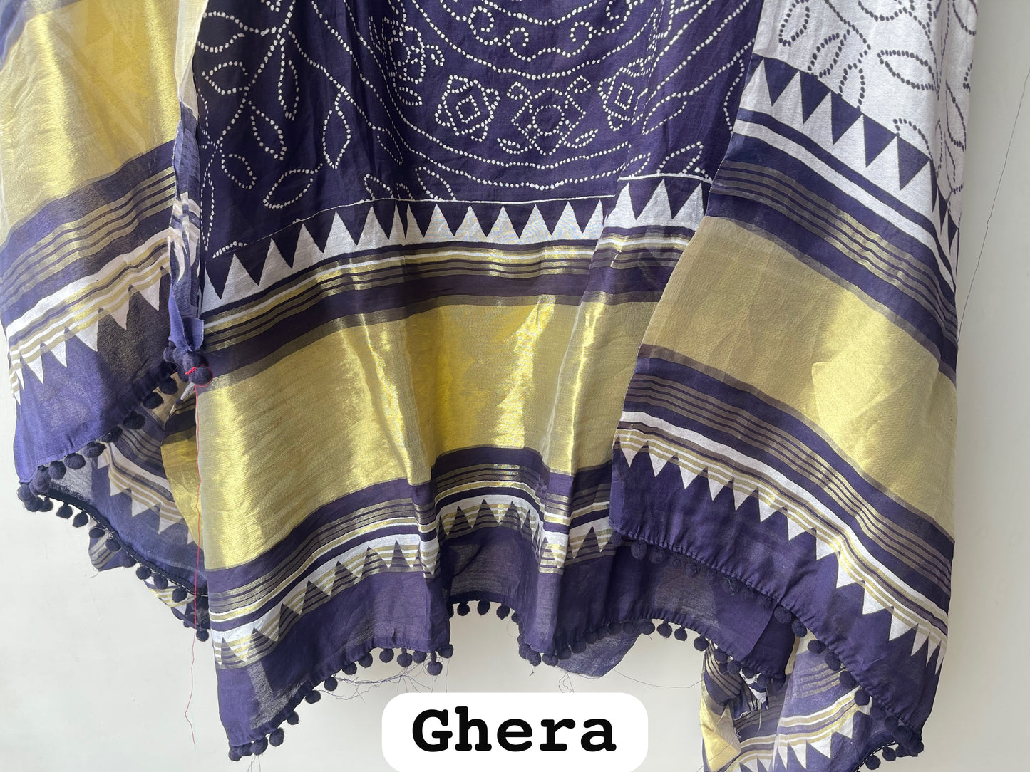 Gajji silk printed unstitched ladies suit Rc19272 (b)