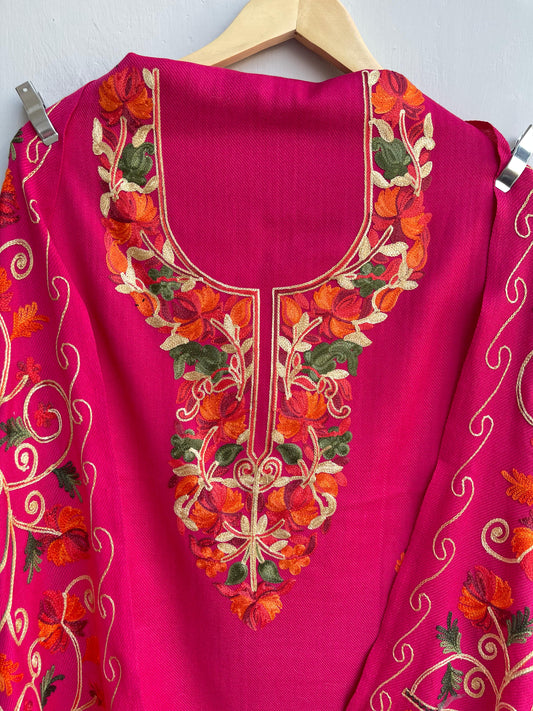 Pashmina fabric unstitched ladies suit Rc17881 (b)