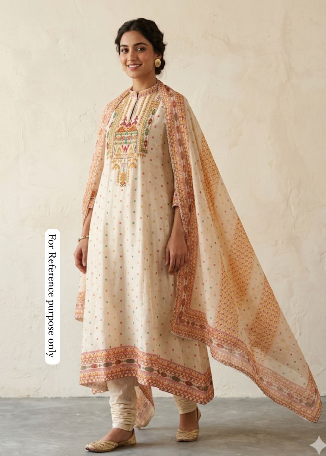 Muslin Printed Unstitched Ladies Suit RC18614 – view 2