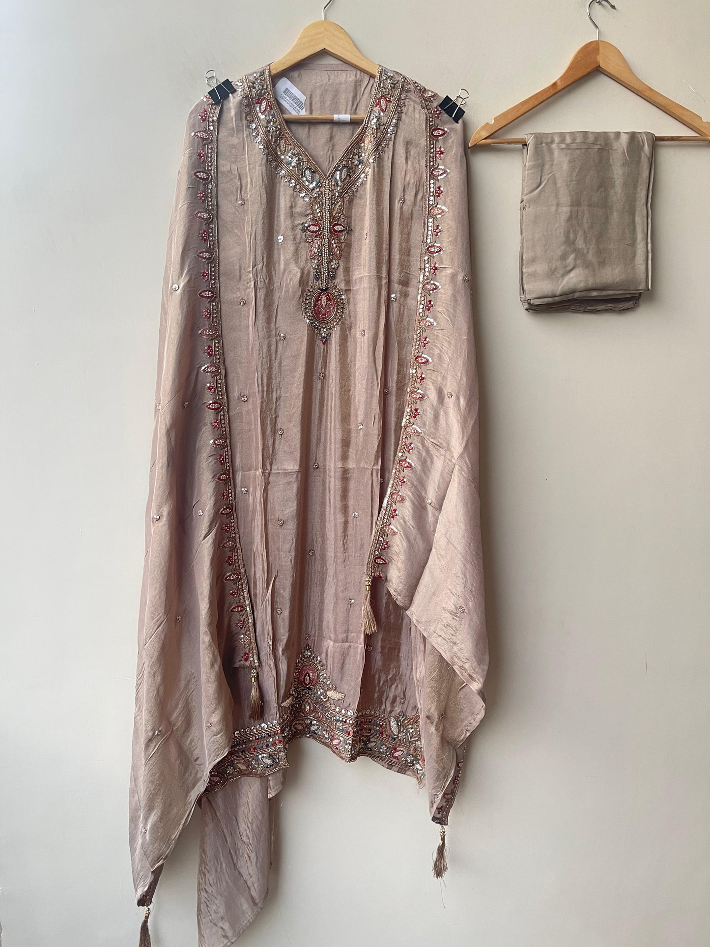 Pure shimmer silk ladies unstitched suit Rc19341 (a)