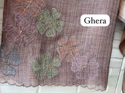 Maheshwari shimmer linen unstitched ladies suit Rc18412 (a)