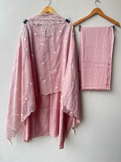 Mul chanderi unstitched ladies suit Rc19038