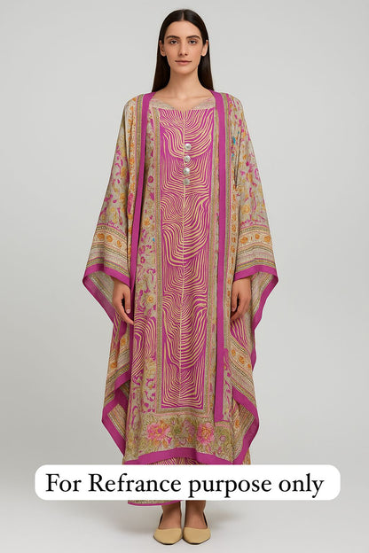 Muslin printed unstitched ladies suit Rc17730