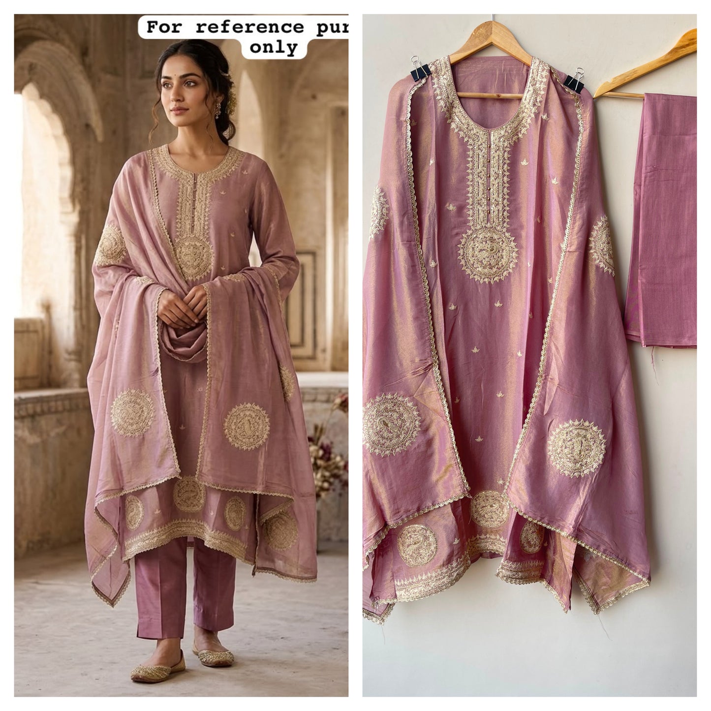 Shimmer silk unstitched ladies suit Rc19116 (c)