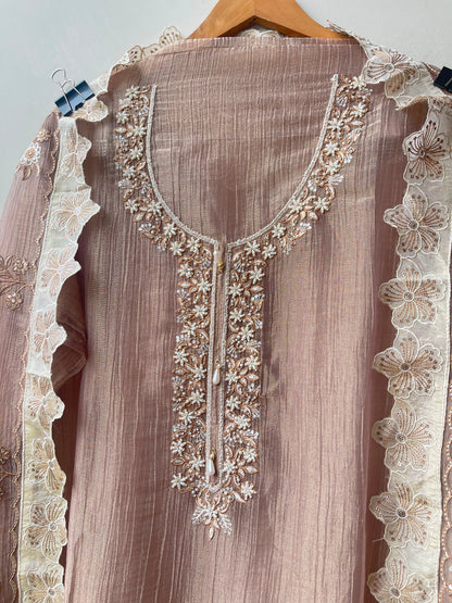 Pure shimmer tissue ladies unstitched suit Rc19192 (b)
