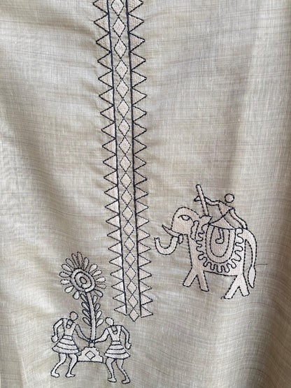 Khaadi Silk Worli Art Ladies Unstitched Suit RC-18558 – view 8