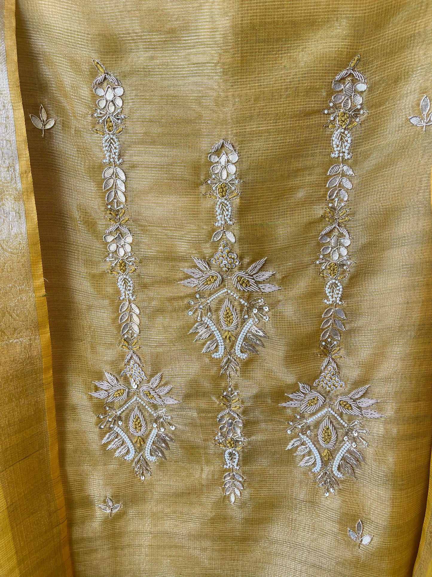 Shimmer linen silk unstitched ladies suit Rc17802 (a)