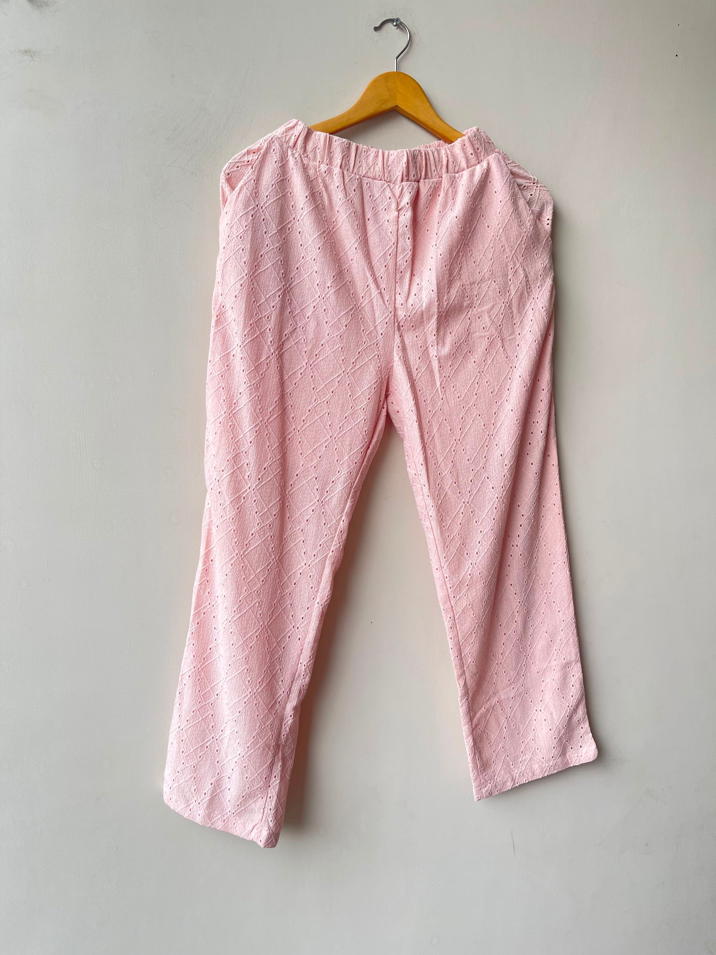 Chikan cotton stitched ladies coord set Rc19154