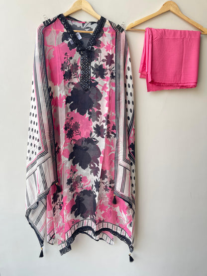 Organza Printed Unstitched Ladies Suit RC-18881(A) – view 8
