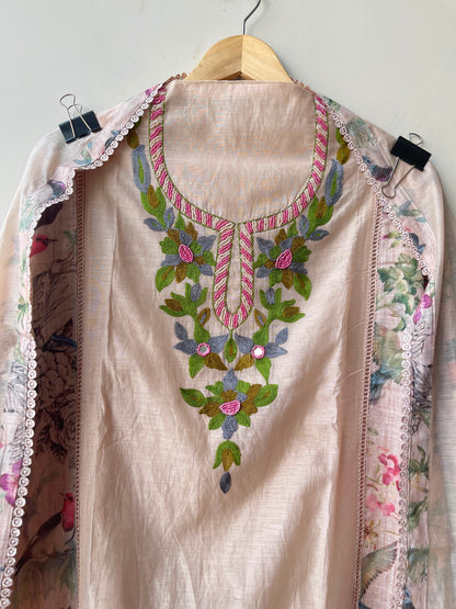 Mul cotton printed unstitched ladies suit Rc18961