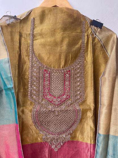 Shimmer tissue printed ladies unstitched suit Rc19039 (b)
