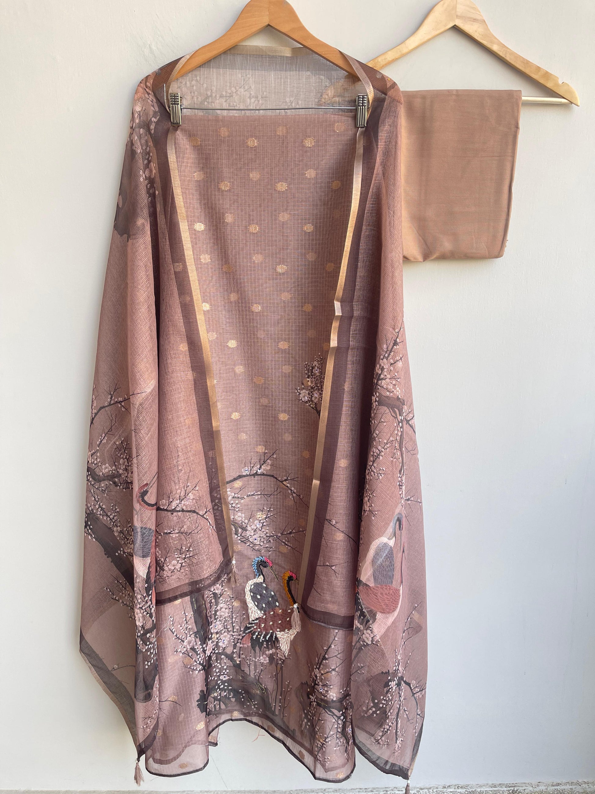 Banarasi Kota Doriya Unstitched Ladies Suit RC-18117 – view 4