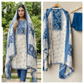Mul cotton printed unstitched ladies suit Rc18968