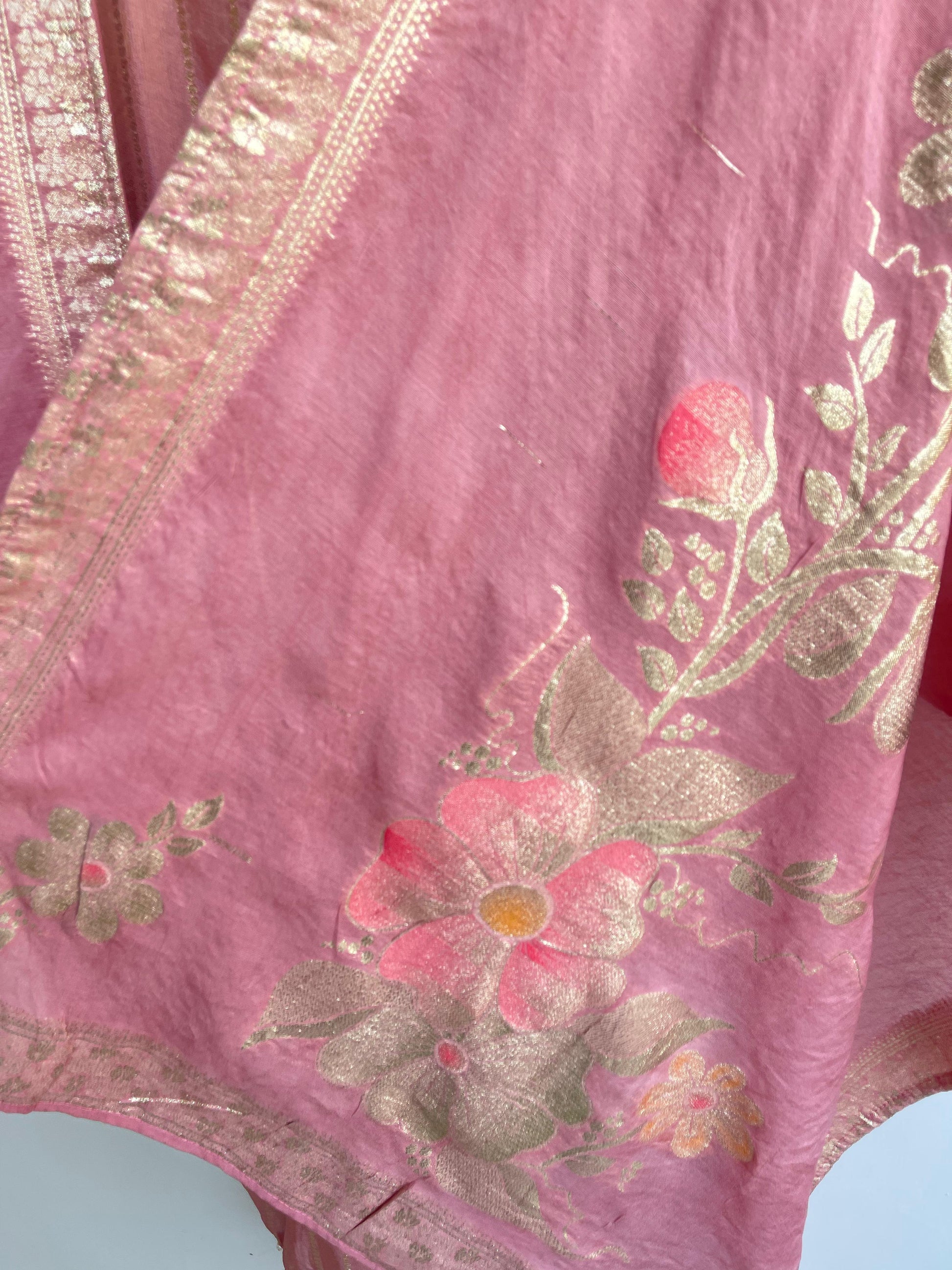 Banarasi Shimmer Silk Unstitched Ladies Suit RC-17825 (b) – view 5