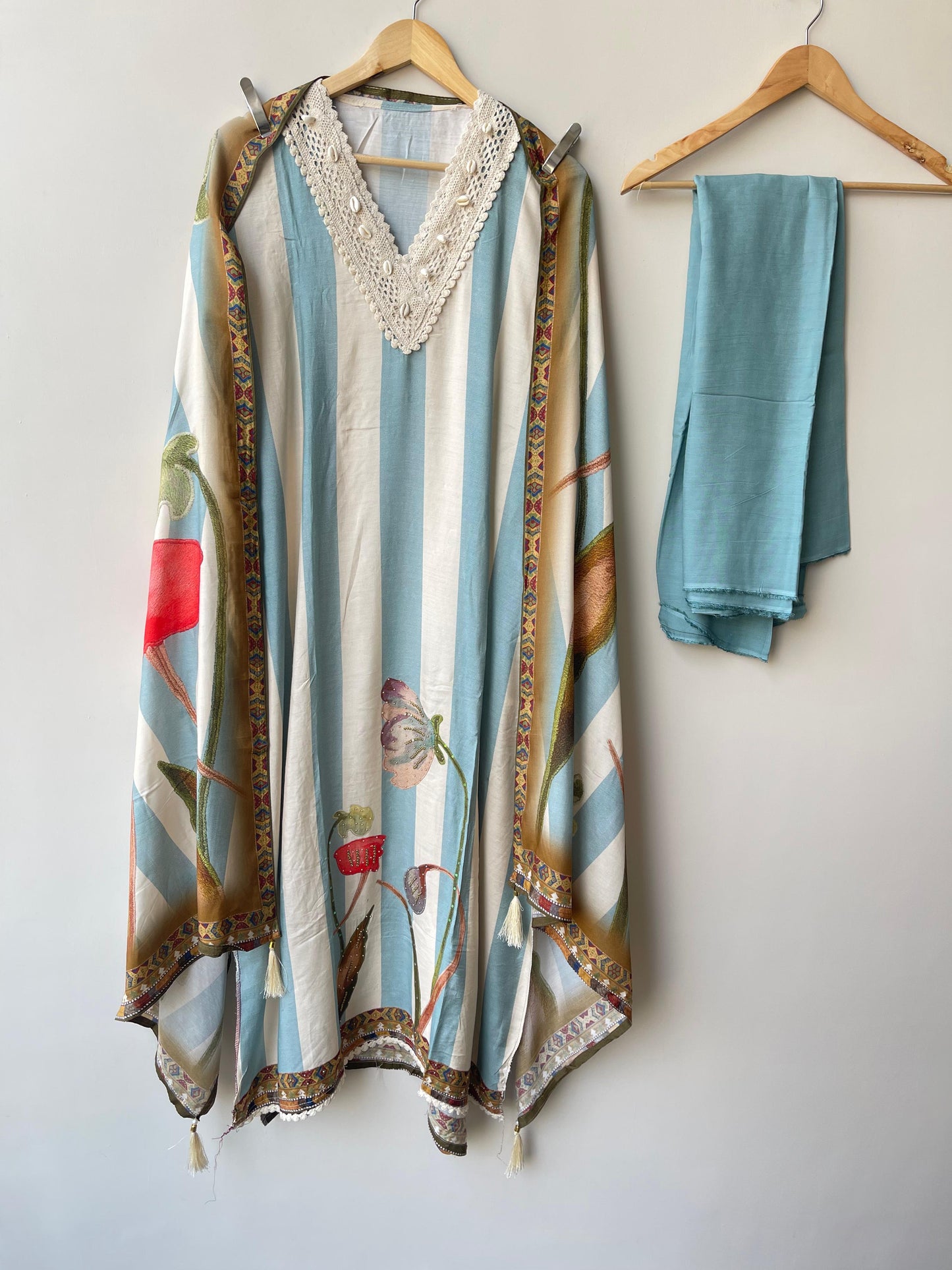 Muslin Printed Unstitched Ladies Suit RC-18680 – view 10