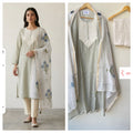 Mul Chanderi Printed Unstitched Ladies Suit RC-18888