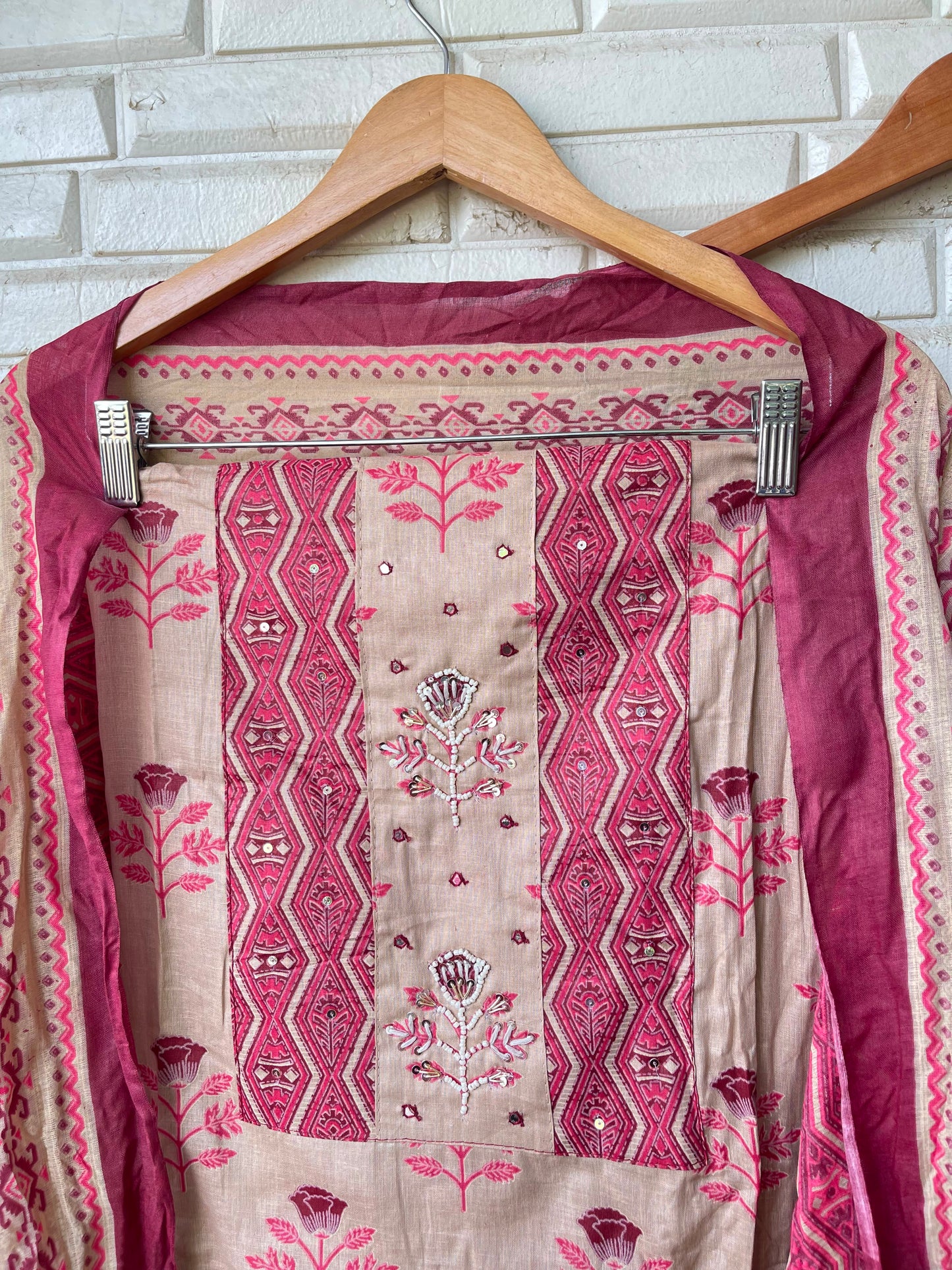 Cotton unstitched ladies suit Rc19289