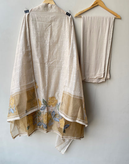 Banarsi mul chanderi ladies unstitched suit Rc19117