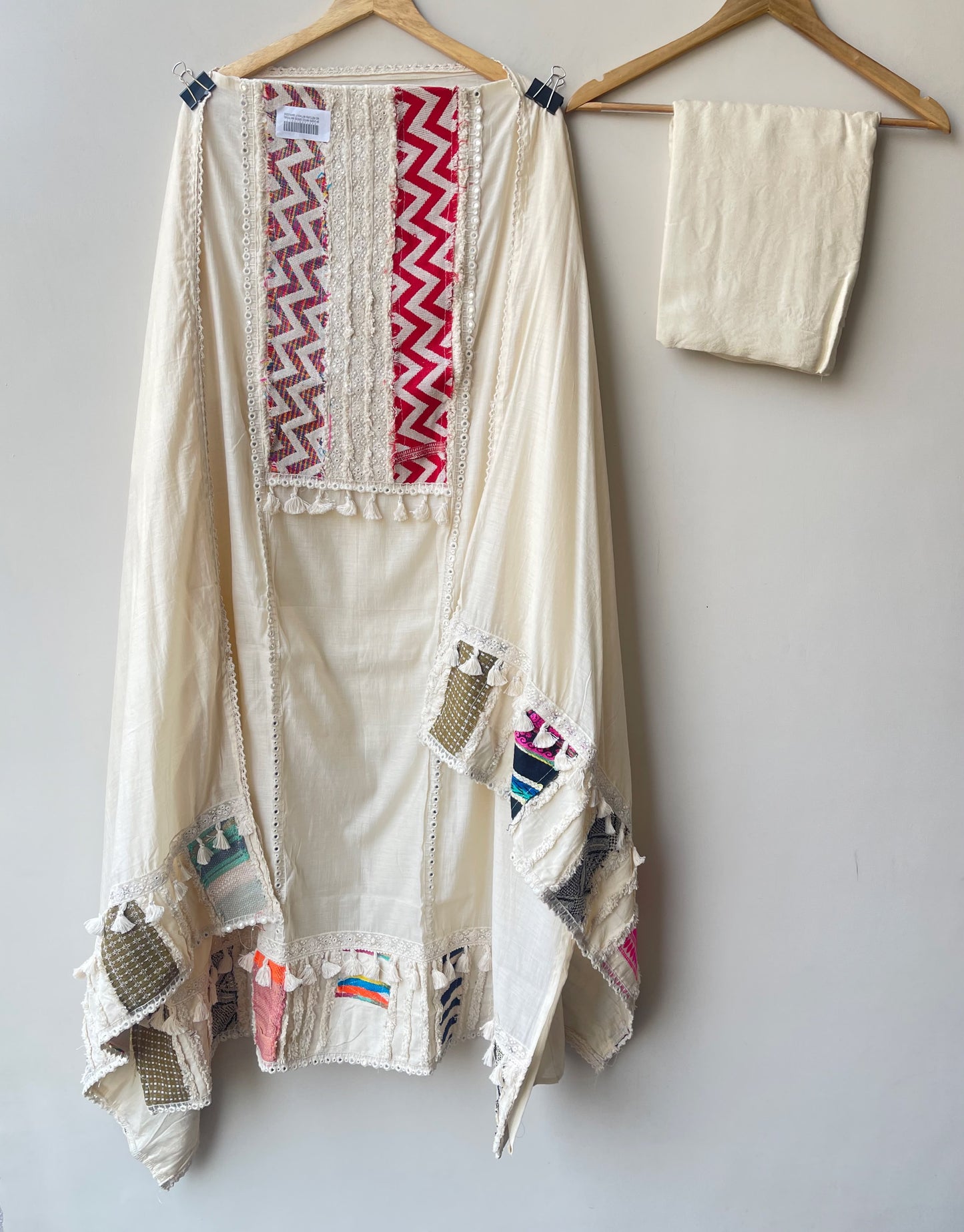 Mul chanderi unstitched ladies suit Rc18976