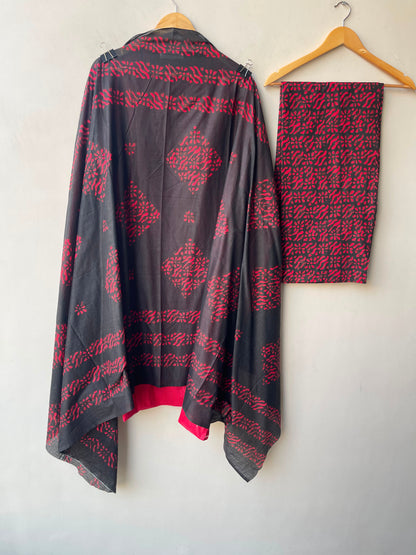 Cotton printed unstitched ladies suit Rc19281 (a)