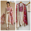 Banarasi shimmer silk ladies unstitched suit Rc19137