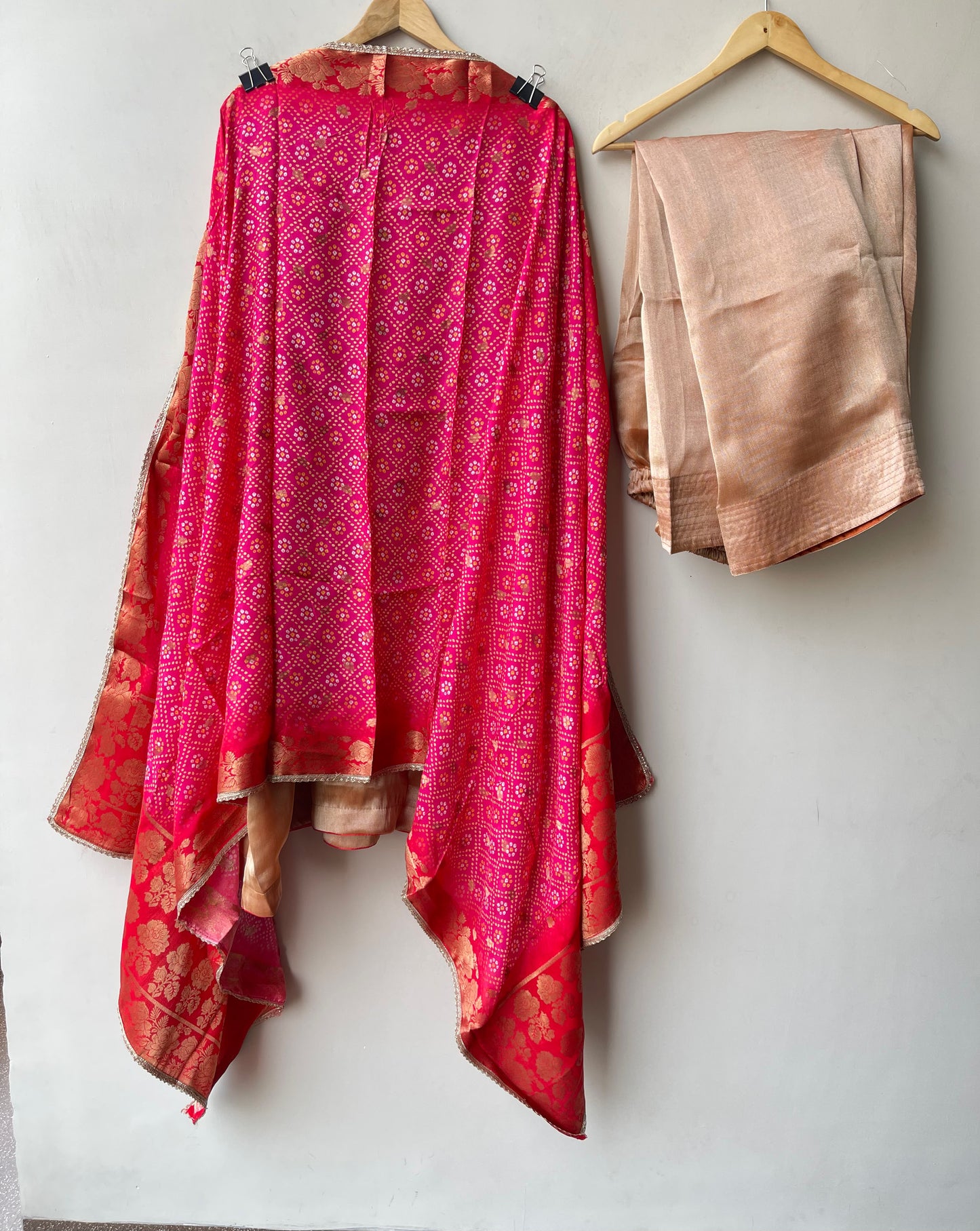 Shimmer silk stitched ladies suit Rc19304 (b)