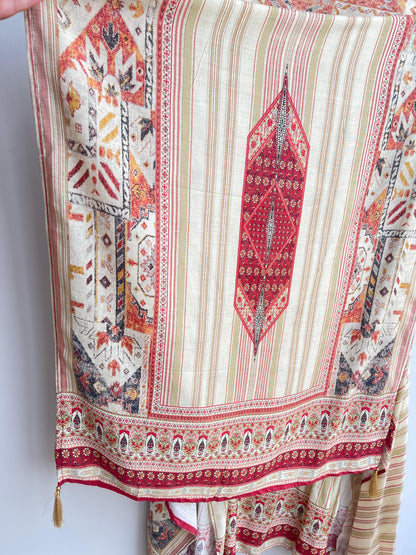 Muslin Printed Unstitched Ladies Suit RC18615 – view 6