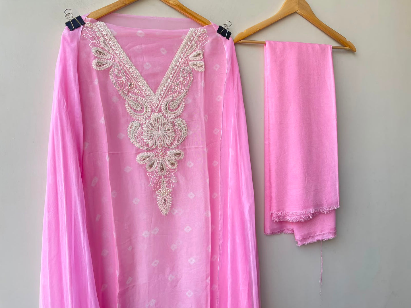 Organza printed unstitched ladies suit Rc19092