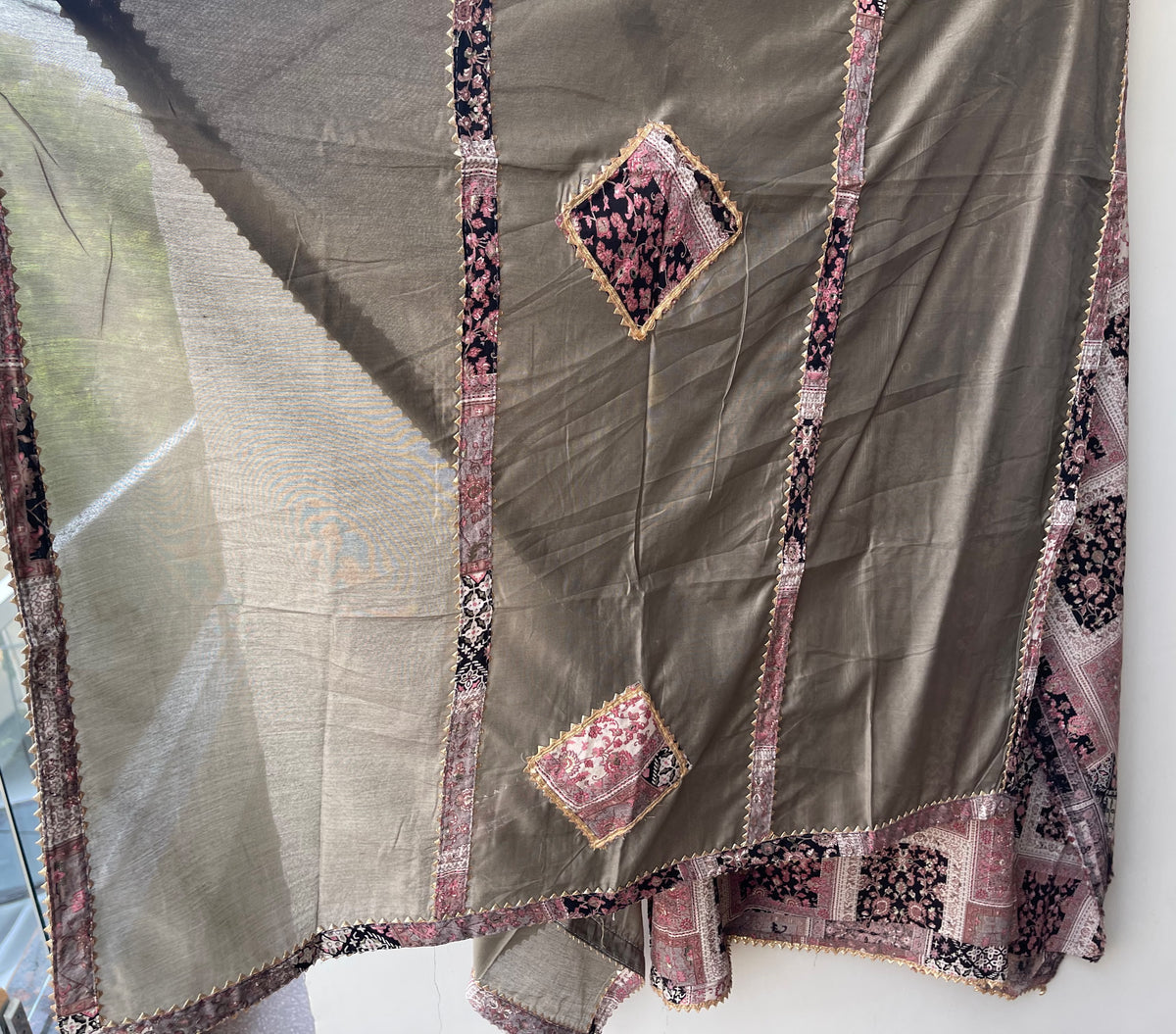 Designer Cotton Printed 3pcs Unstitched Suit Set