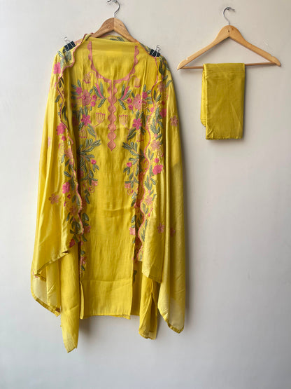 Mul chanderi unstitched ladies suit Rc19308 (b)
