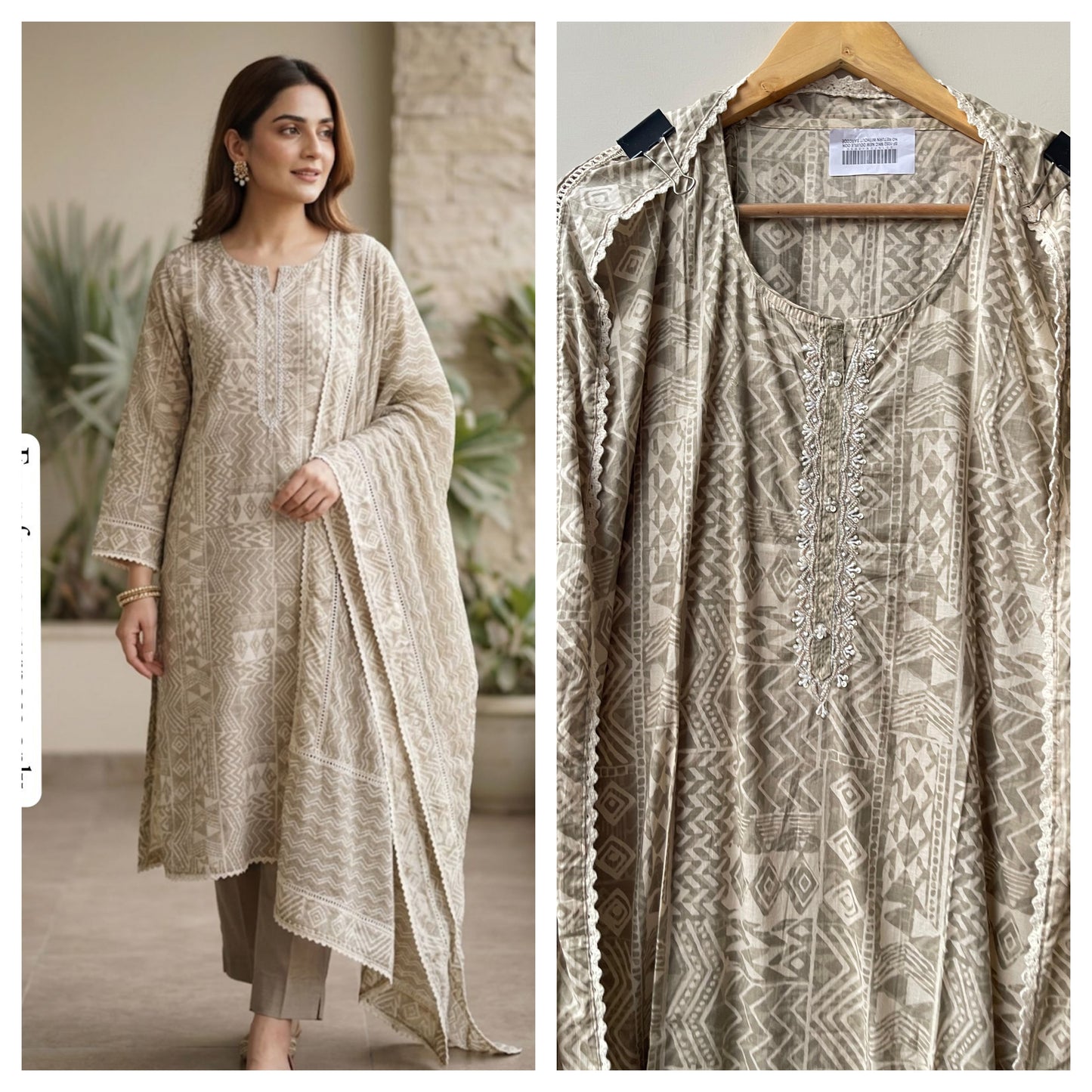 Soft cotton printed unstitched ladies suit Rc18931 (b)