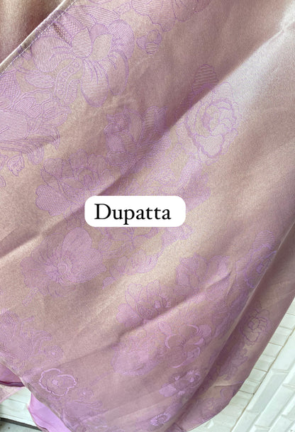 Pure Giraffe Silk Unstitched Ladies Suit RC-18403 – view 5