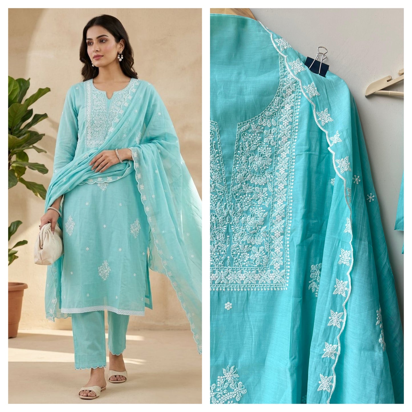 Mul cotton unstitched ladies suit Rc18935