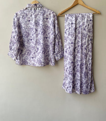 Muslin cotton printed ladies stitched coord set Rc19106