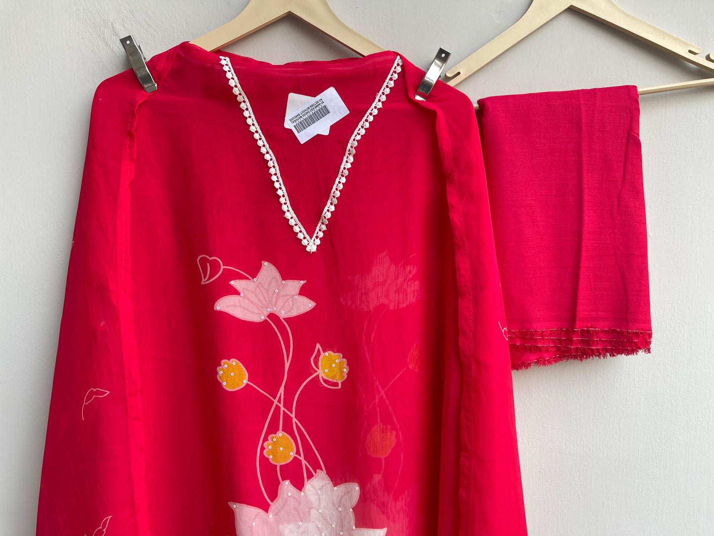 Organza Unstitched Ladies Suit RC-17868