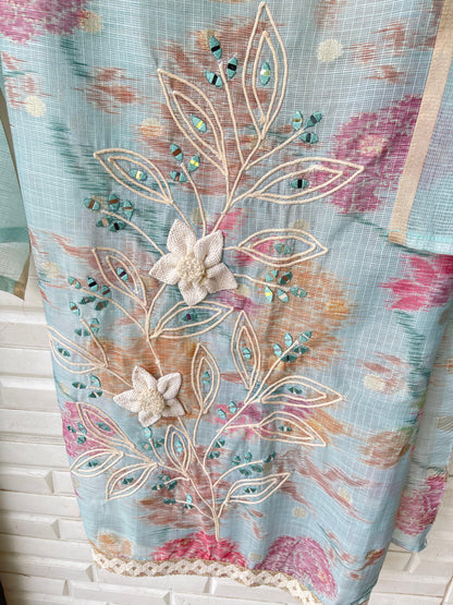 Banarasi kota doriya unstitched ladies suit Rc17426 (a)