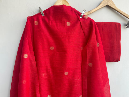 Maheshwari linen silk unstitched ladies suit Rc18878 (b)